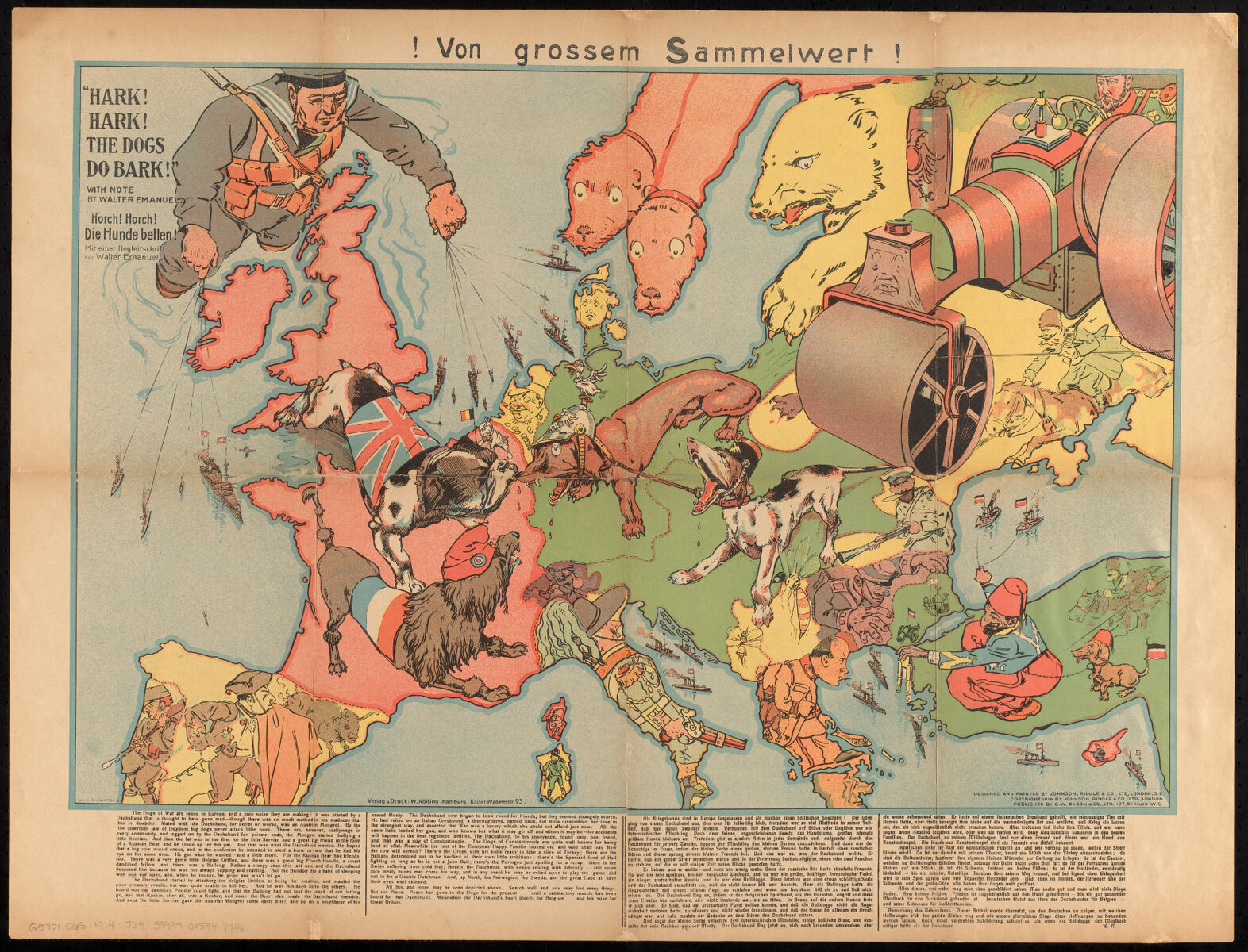 Highlights From The Vault: The Menagerie - Maps, Animals, and Political Cartoons