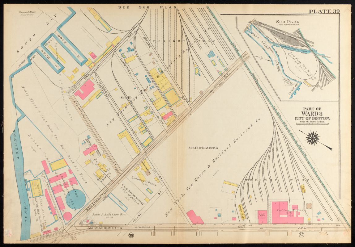 Image of Atlas of the city of Boston, Roxbury, plate 39