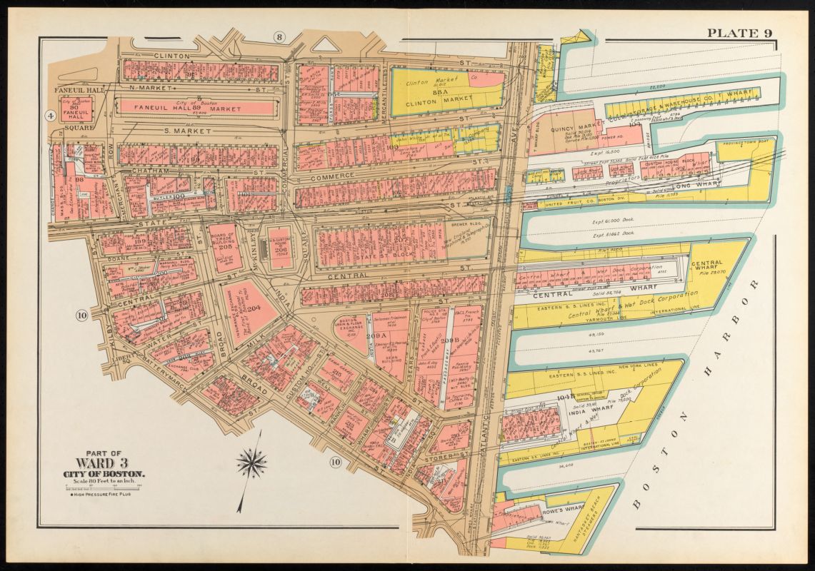 Image of Detail of Atlas of the City of Boston, Boston Proper and Back Bay, Plate 9
