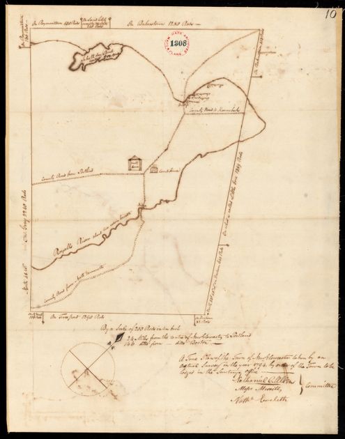 Plan Of New Gloucester, Surveyor's Name Not Given, Datd 1794 ...