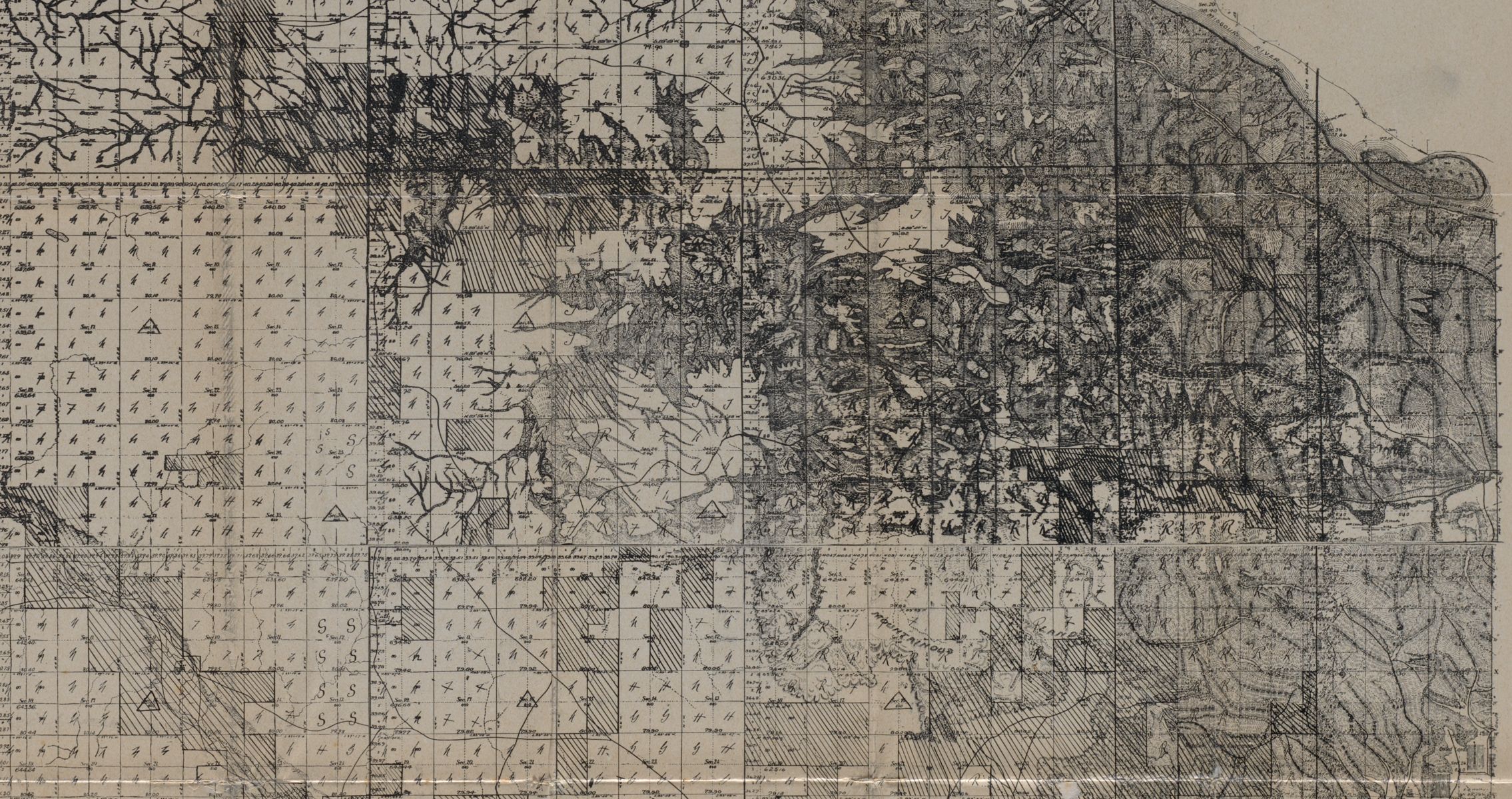 Cobb's Latest Map of the Rosebud Reservation, South Dakota, to Be Opened for Settlement Aug. 8, 1904