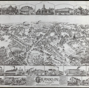 Maps of Franklin, Massachusetts