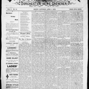 The Boston Beacon and Dorchester News Gatherer