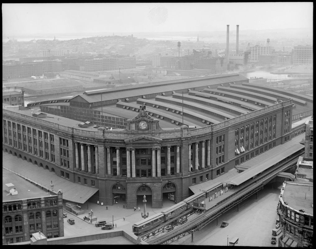 Image of South Station From U.S.M. Building