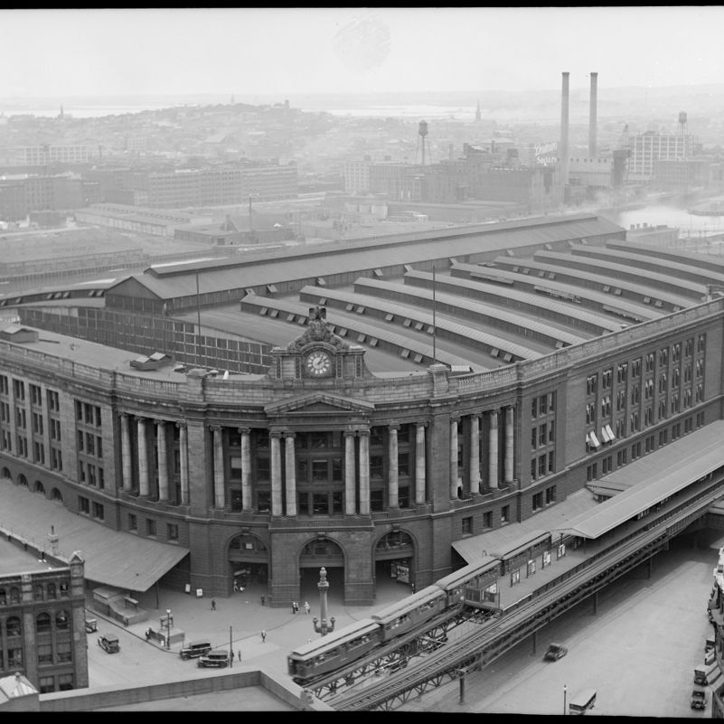 Image of South Station From U.S.M. Building