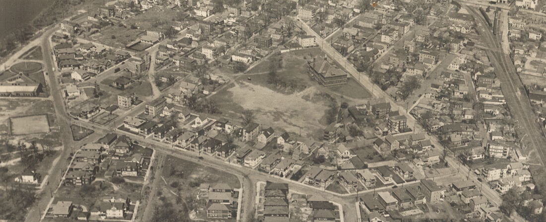 Aerial view of South Lawrence, Mass.