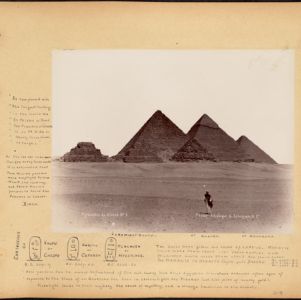 Tupper Scrapbook Collection: Scrapbooks of mounted views, portraits, etc., relating to Europe and Egypt, 1891-1894