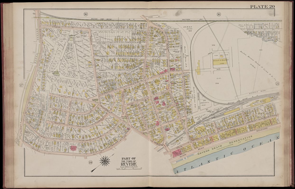 Image of Atlas of the city of Chelsea and the towns of Revere & Winthrop, Massachusetts, plate 20