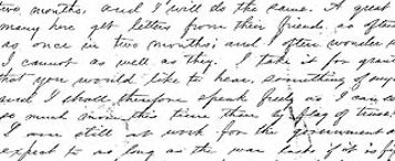 L.C. Wilder, Confederate soldier, Civil War letter, Prattville, Ala., to, Buckland, Mass., 1864