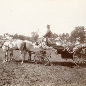 Souvenir of the Coaching Parade Greenfield 1897