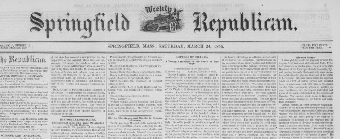 Springfield Weekly Republican