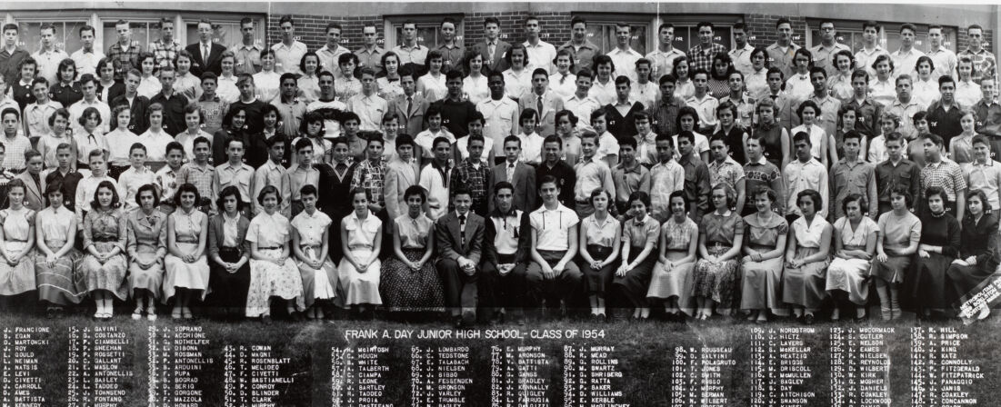 Frank A. Day Junior High School, class of 1954