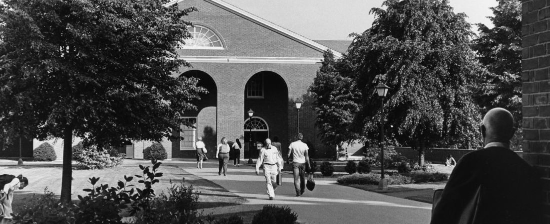 View of Lindsay Hall from Jennison Hall