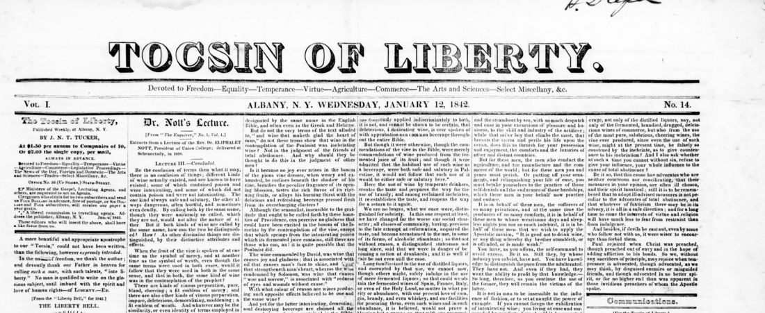 The Tocsin of liberty