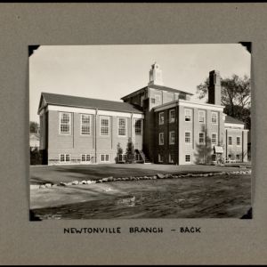 Newton Free Library Branches, Newtonville, West Newton, Waban, 1950-1959