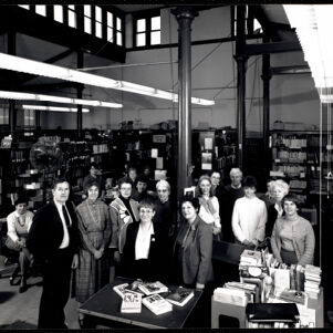 Newton Free Library Staff and Trustees, 1970-2005