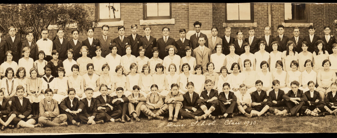 Bruce School class 1930