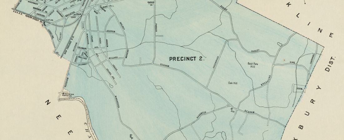 City of Newton, Ward 5, Precinct 2, 1906 [Newton Highlands]