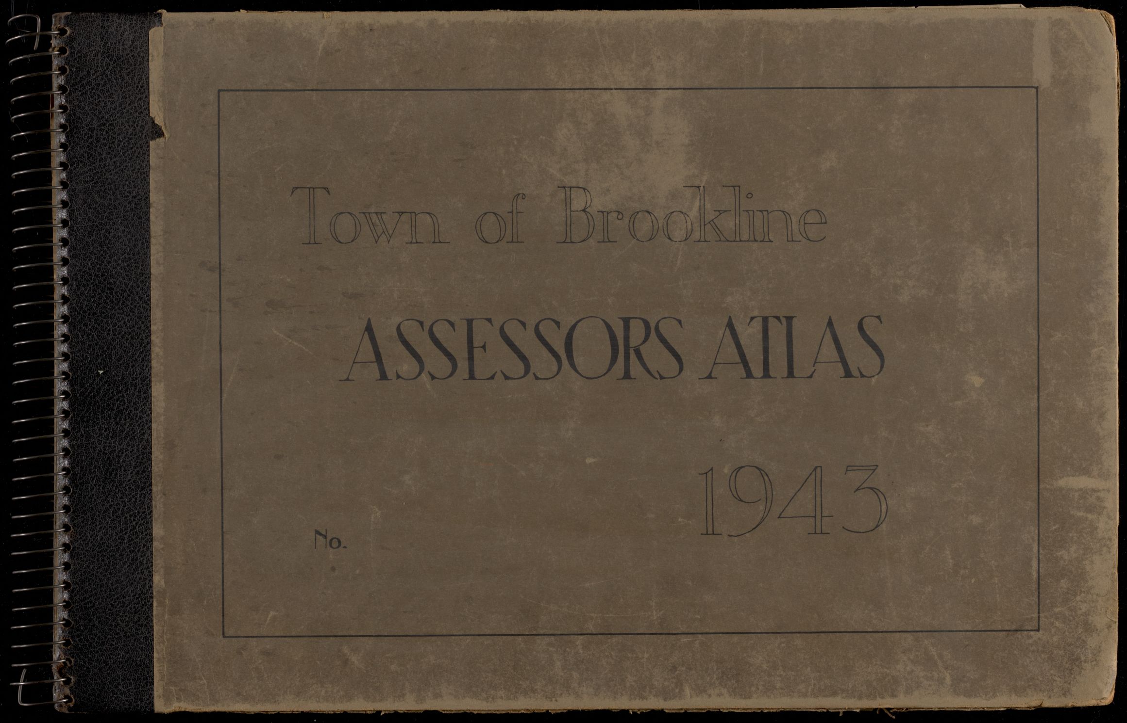 Town of Brookline Mass. Assessors' plans 1943