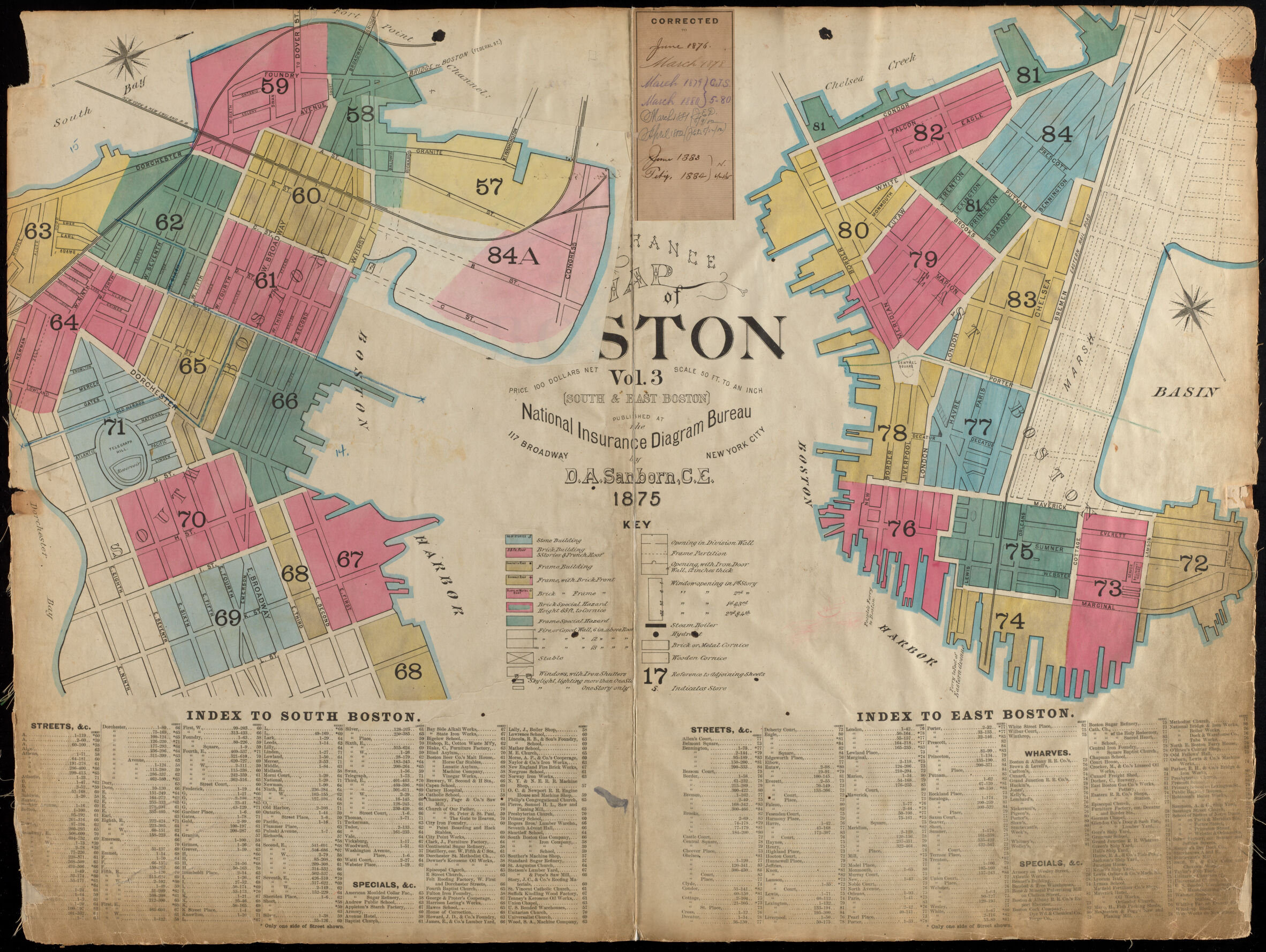 Insurance map of Boston vol. 3 (South & East Boston)