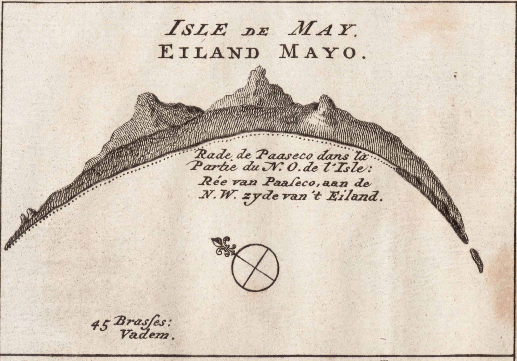 Jacobus van der Schley, abbé Prévost, and Peter Abraham De Hondt, Isle de May&hellip; (1747)