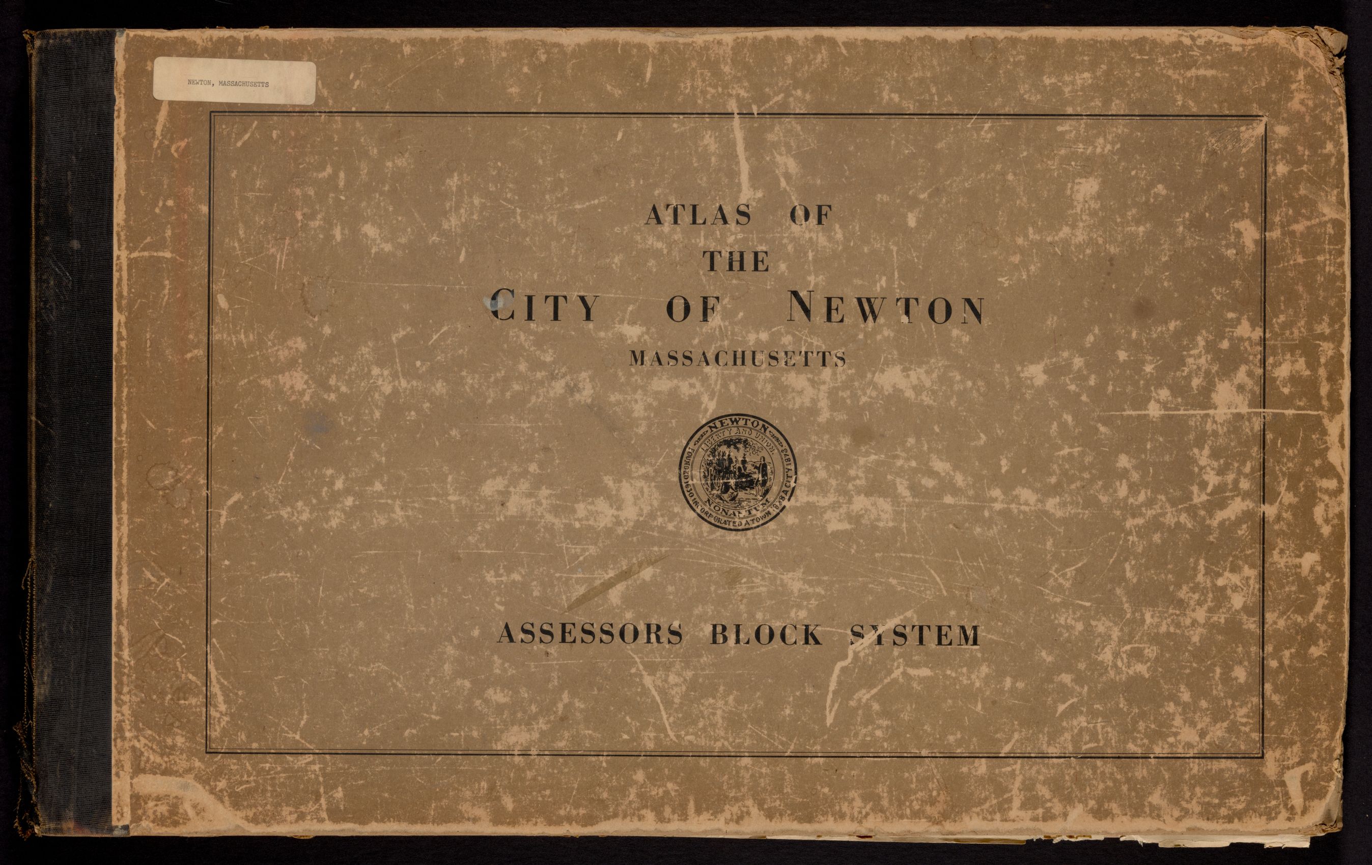 Atlas of the city of Newton Massachusetts