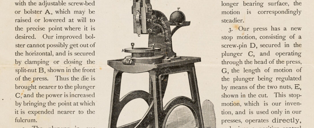 Kampfe's pendulum presses