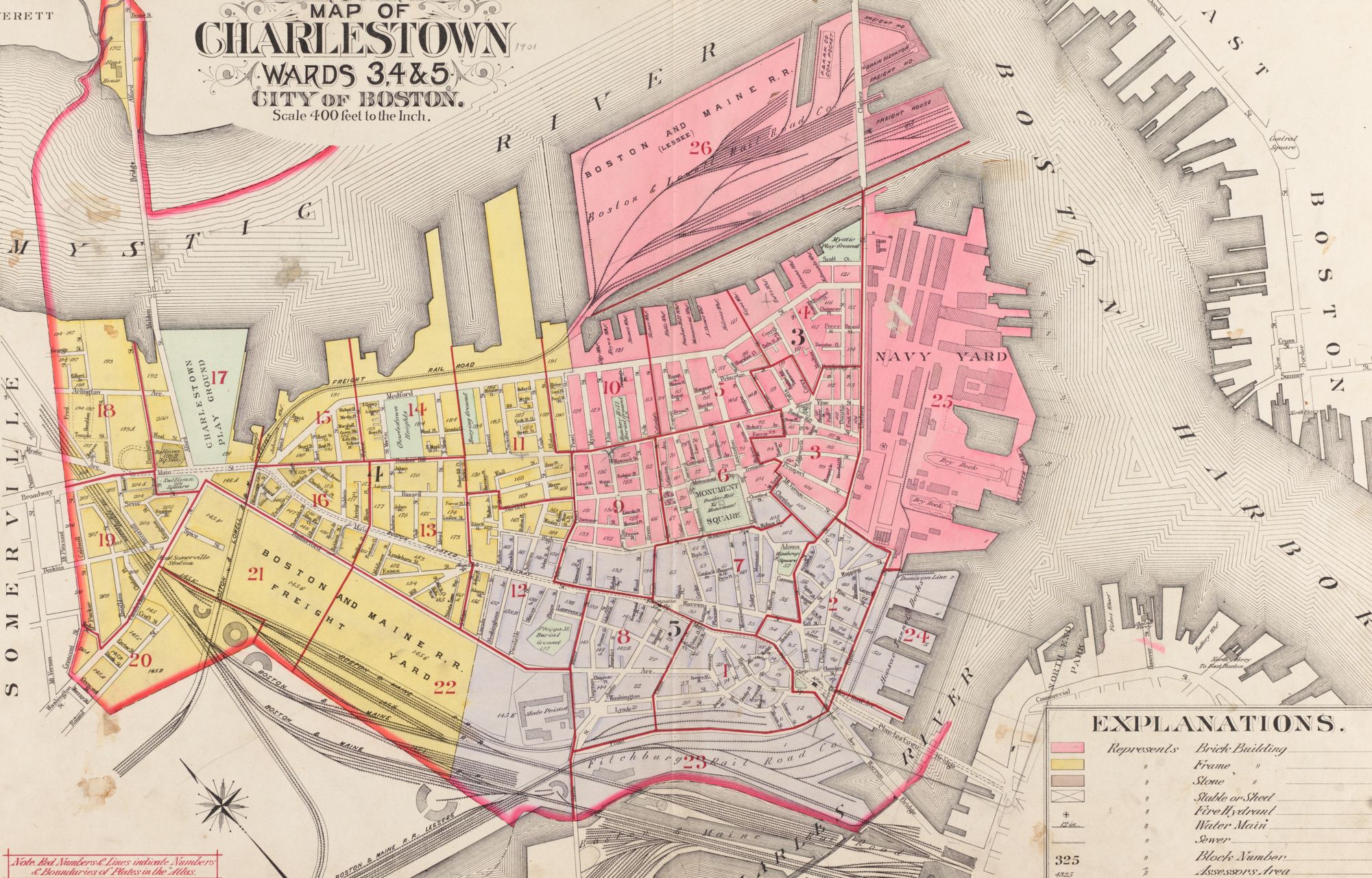 Charlestown By Map