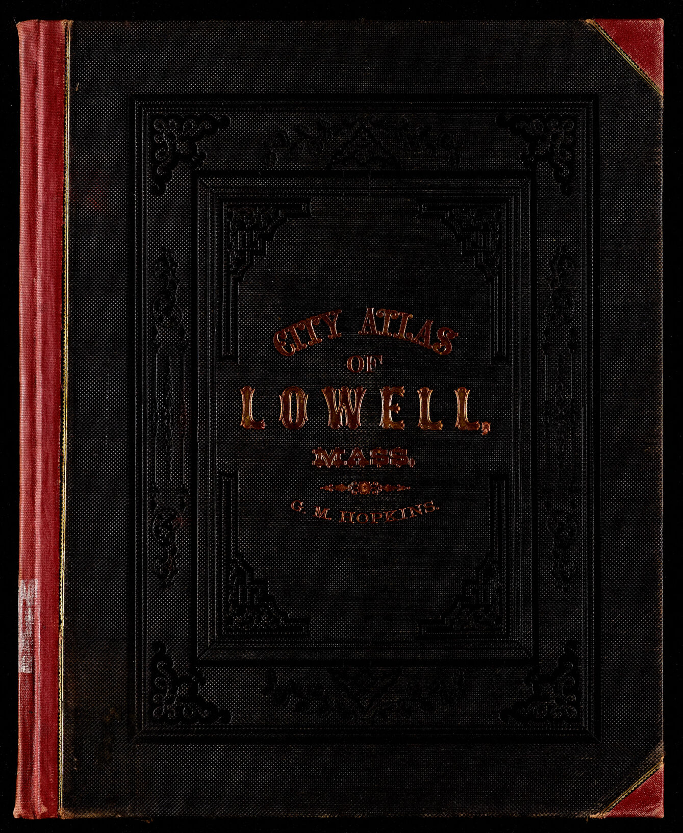 City atlas of Lowell, Massachusetts