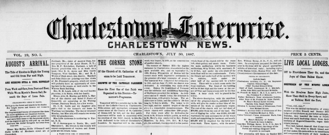 Charlestown Enterprise, Charlestown News, July 30, 1887
