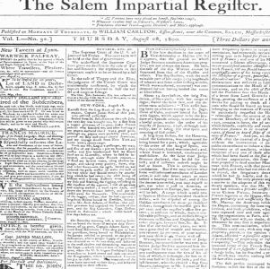 The Salem Impartial Register