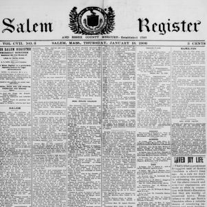 Salem Register and Essex County Mercury