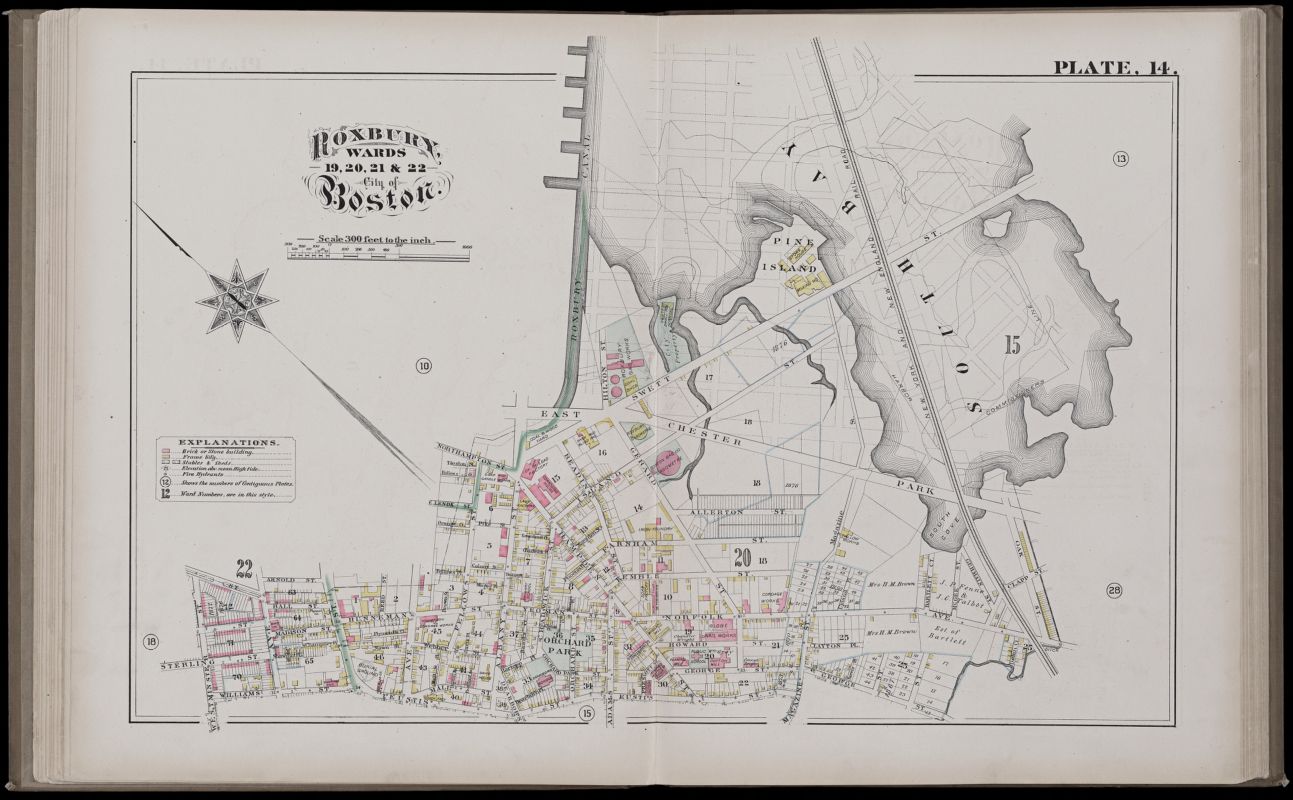 Image of City atlas of Boston, Massachusetts, plate 14