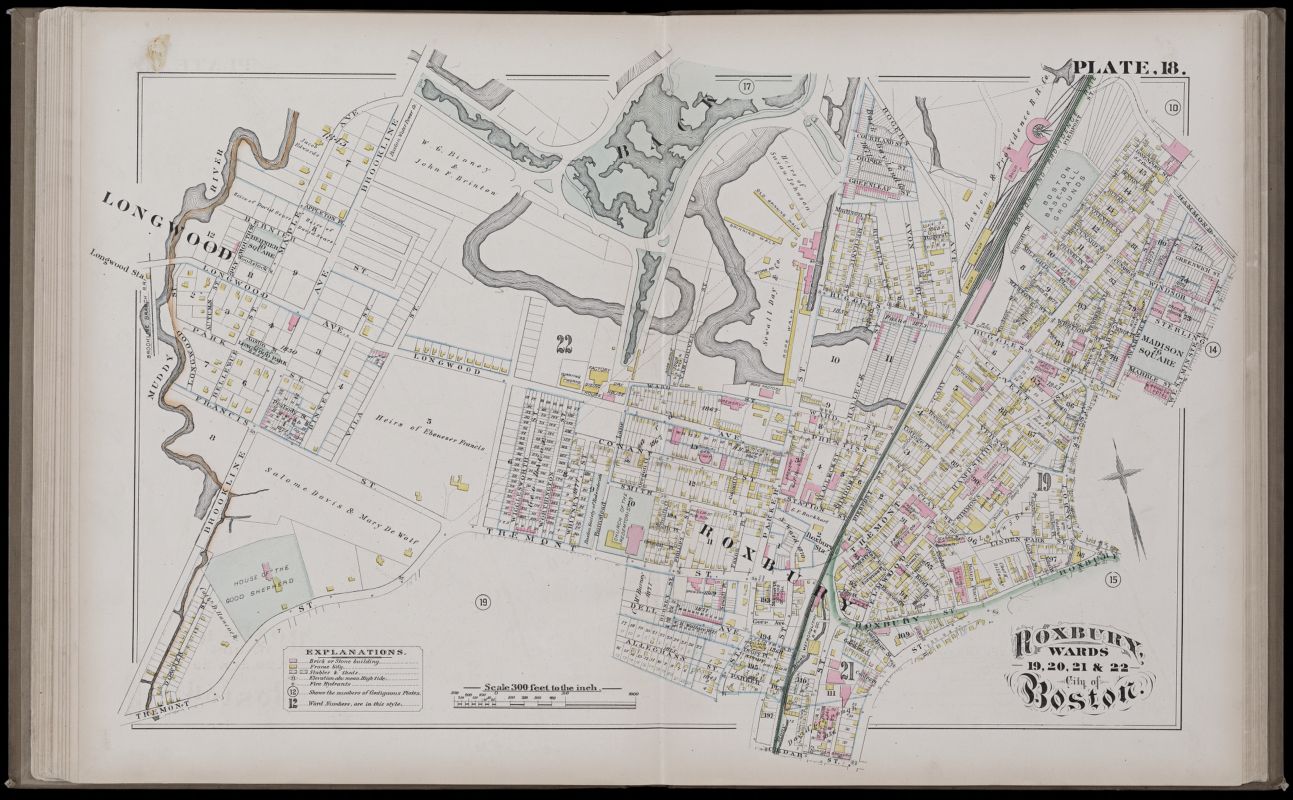 Image of City atlas of Boston, Massachusetts, plate 18