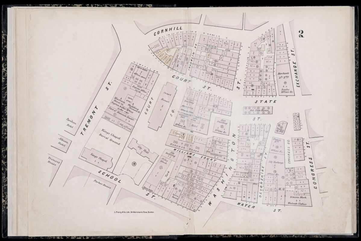 Image of Plan of the city of Boston, plate 2