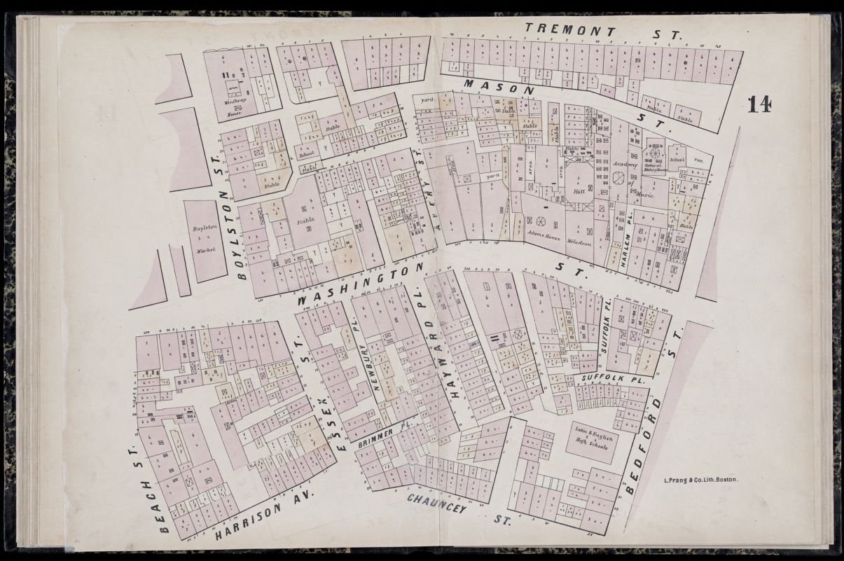 Image of Plan of the city of Boston, plate 14