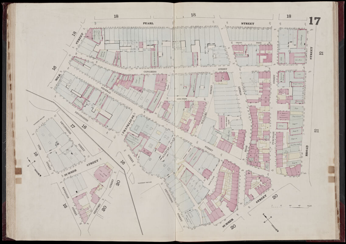 Image of Insurance map of Boston, volume 1, plate 17