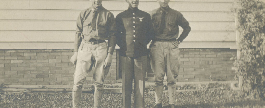 Three soldiers